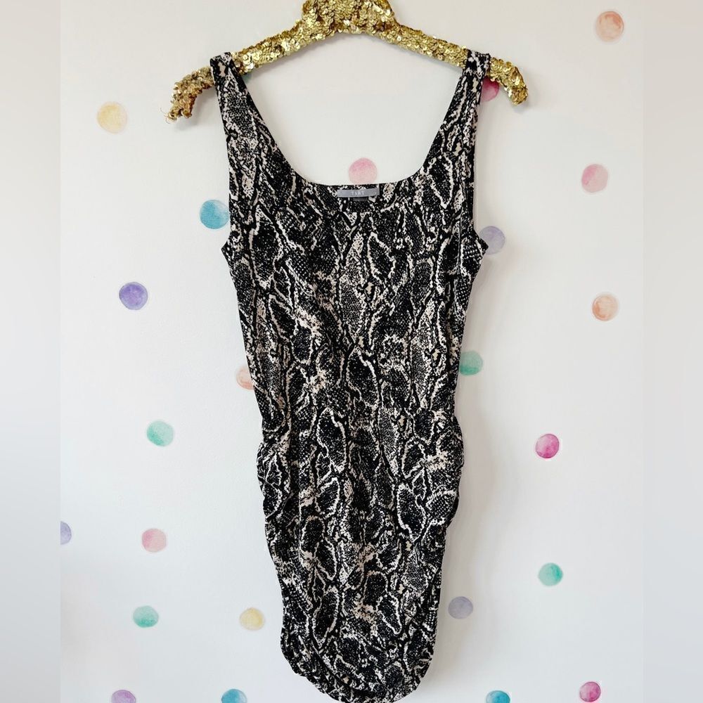 Tart Snakeskin Pattern Dress